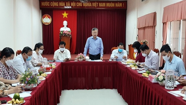 Standing Board of VFF Committee of Can Tho City inspects district VFF’s activities